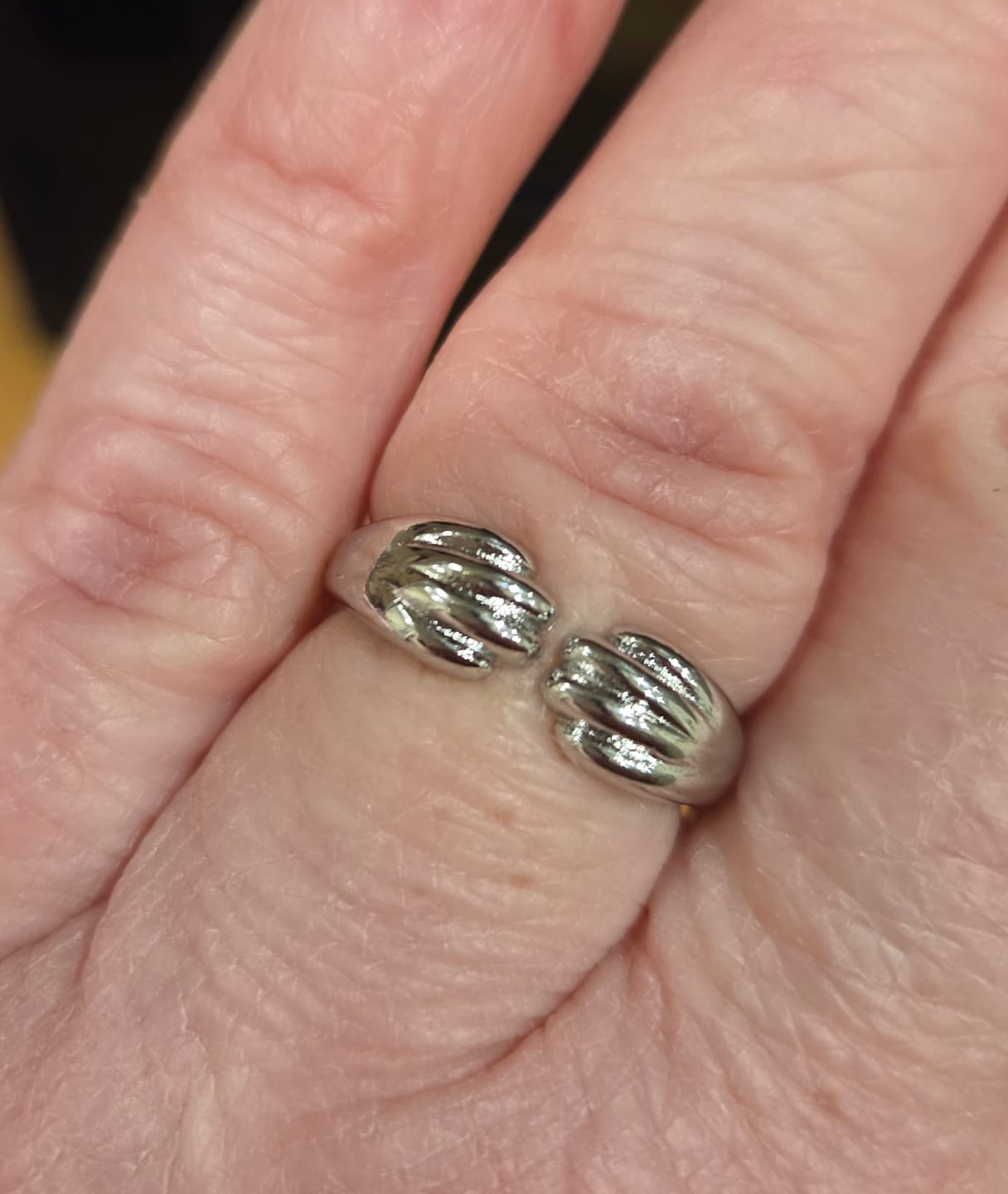 Customer photo review of Cat Paw Ring