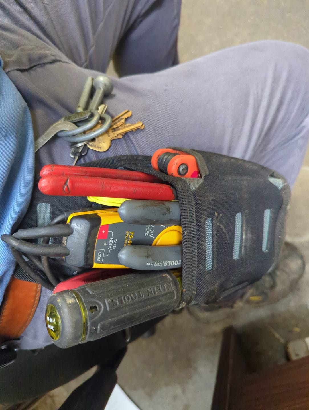 Customer photo review of ModPouch | Clip-On Modular Tool Pouch