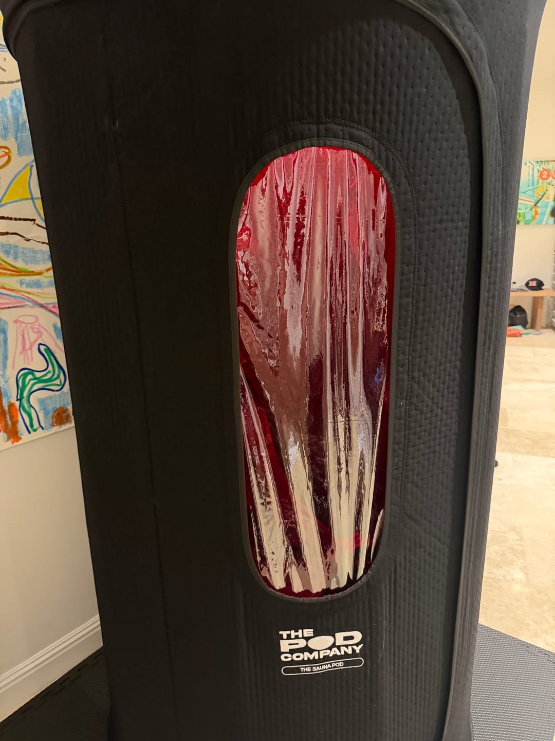 Customer photo review of The Sauna Pod 2.0