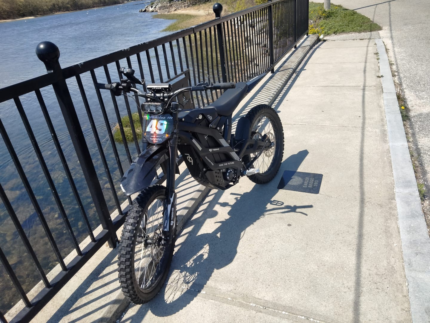 Customer photo review of Falcon GT & Pro Footpegs
