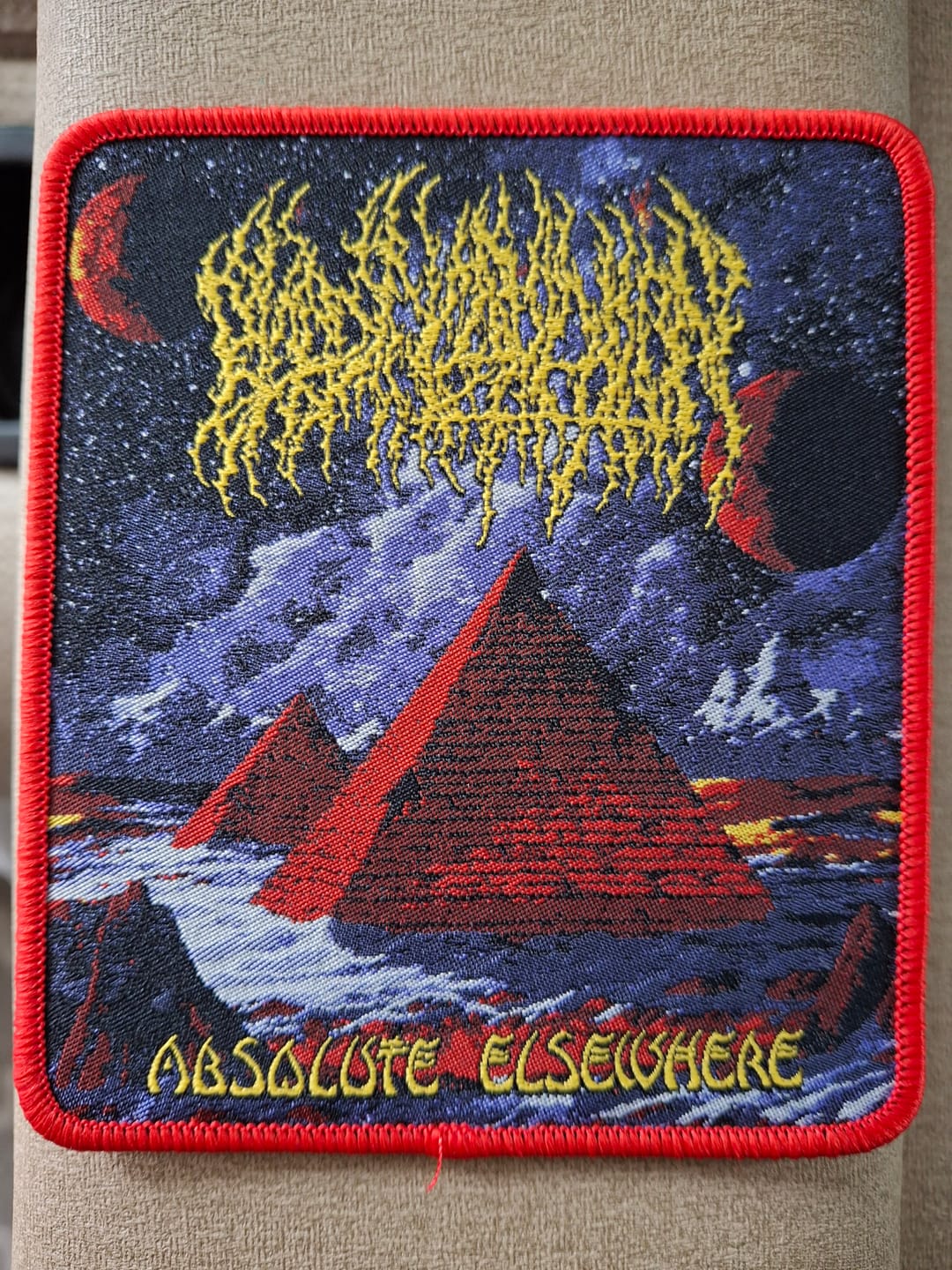 Customer photo review of Blood Incantation - Absolute Elsewhere - Patch