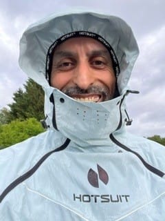 Customer photo review of 904 MAX Hooded & Shorts Sauna Suit