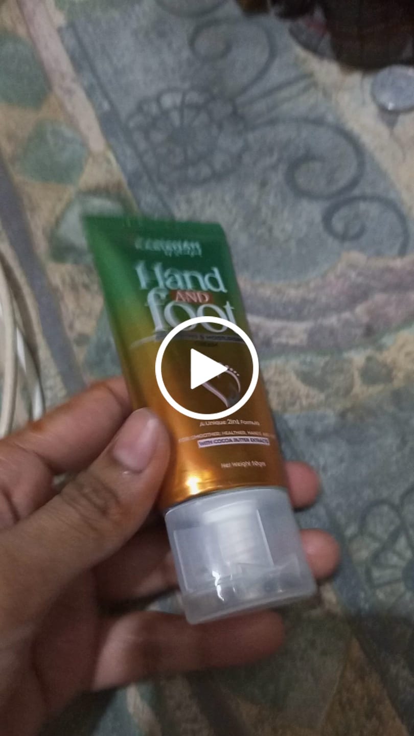 Customer video review of Hand & foot Brightening and Moisturizing Cream