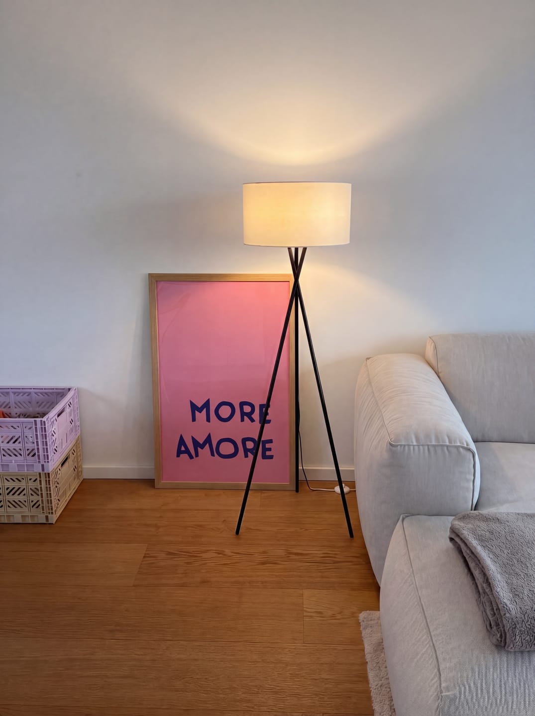 Avis client avec photo sur le lampadaire Silk