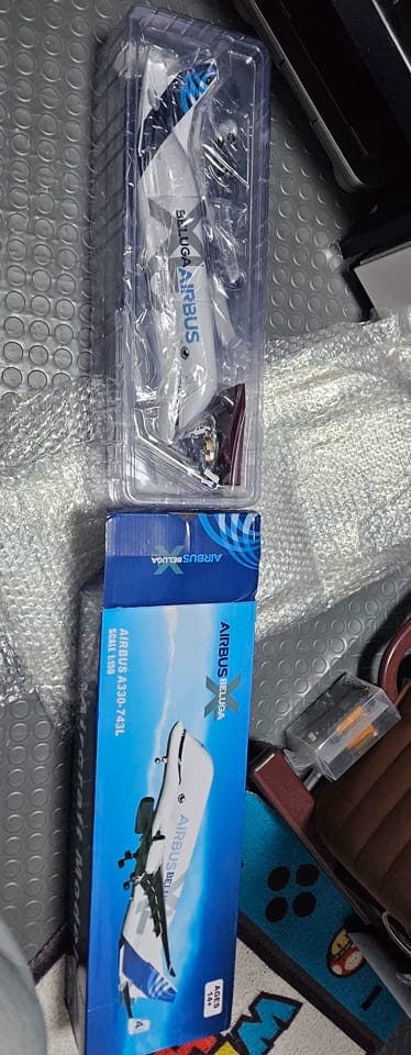 Customer photo review of Airbus A330-743L BelugaXL 1:150 Scale Model