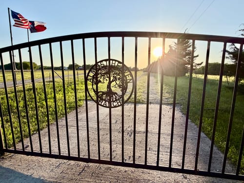 Customer photo review of Tree Of Life Circle Sign