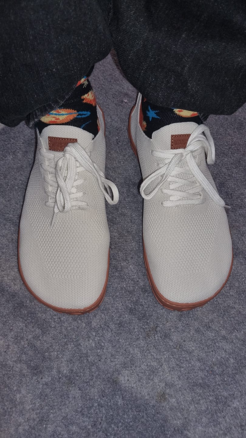 Customer photo review of Vaistoa Iloa | Knitted Barefoot Sneakers