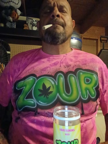 Customer photo review of 10CT STRAWBERRY LEMONADE COATED PRE-ROLLS