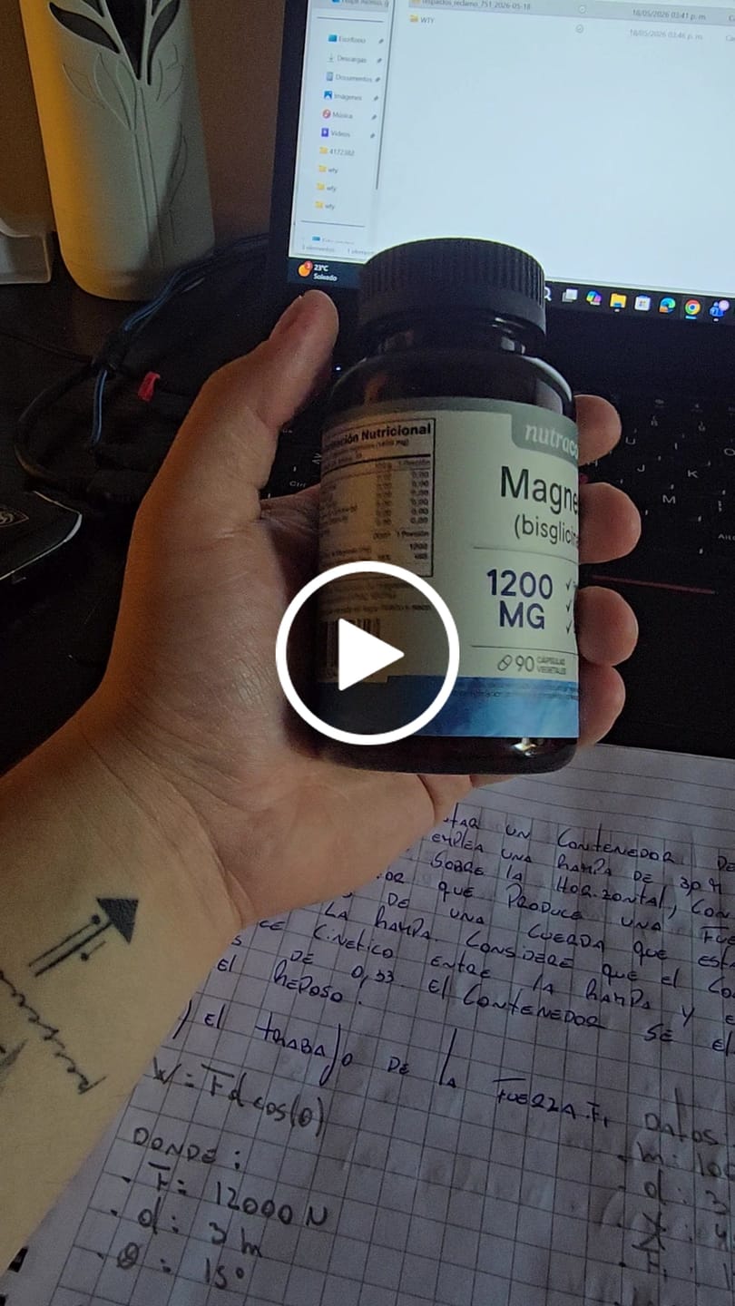 Customer video review of Magnesio (Bisglicinato)