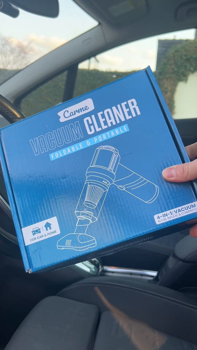 Customer photo review of 2-in-1 Auto Stofzuiger