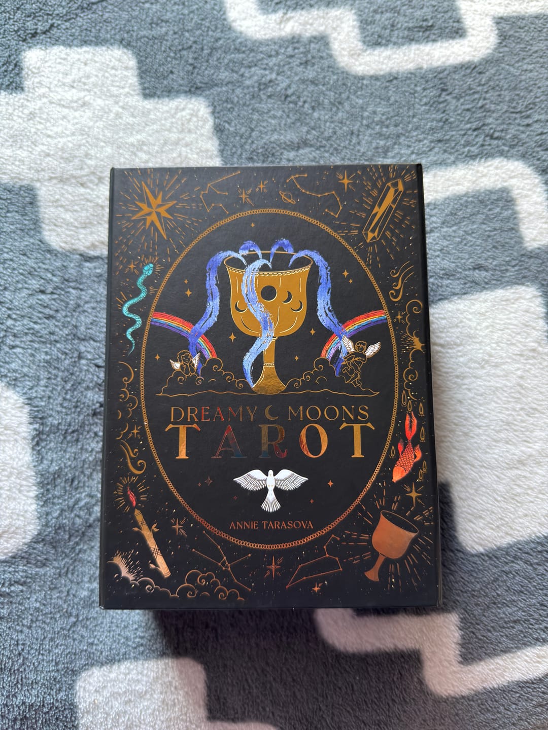 Customer photo review of Dreamy Moons Tarot