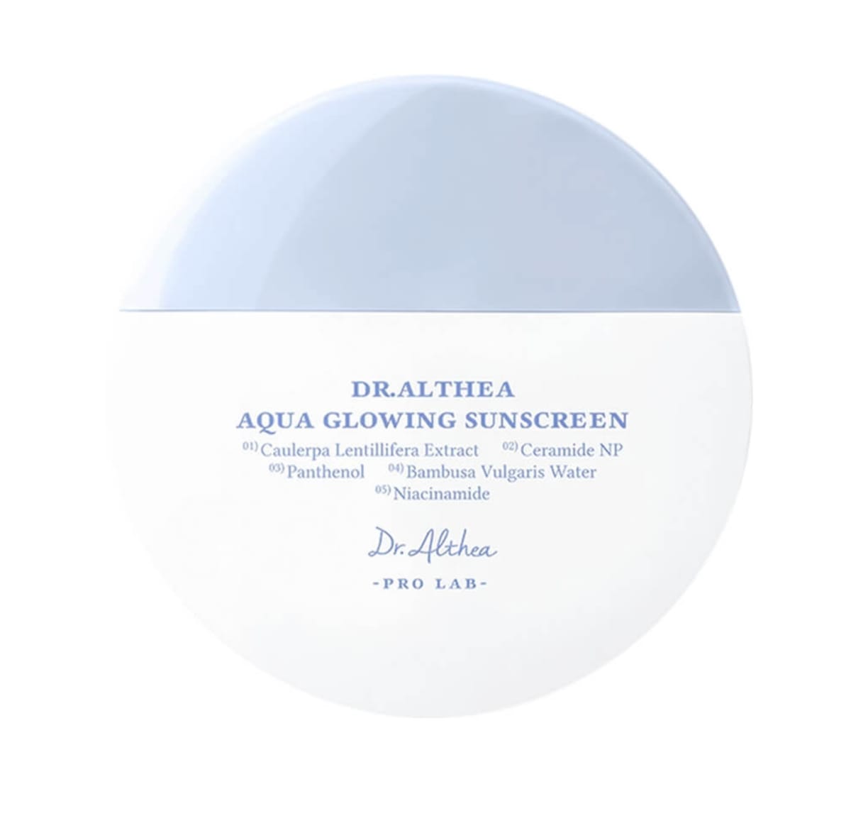 Customer photo review of Mitrinošs saules aizsargkrēms Dr.Althea Aqua Glowing Sunscreen SPF50+ PA++++