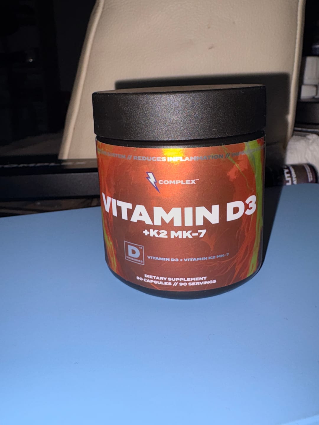 Customer photo review of 3x Complex Vitamin D3+K2 MK-7