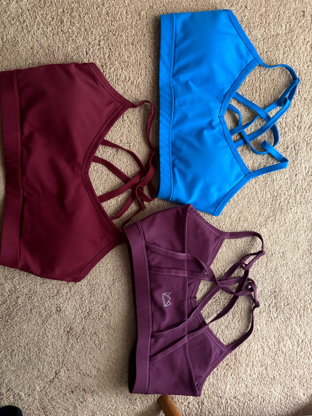 Customer photo review of BOLD Strappy Sports Bra