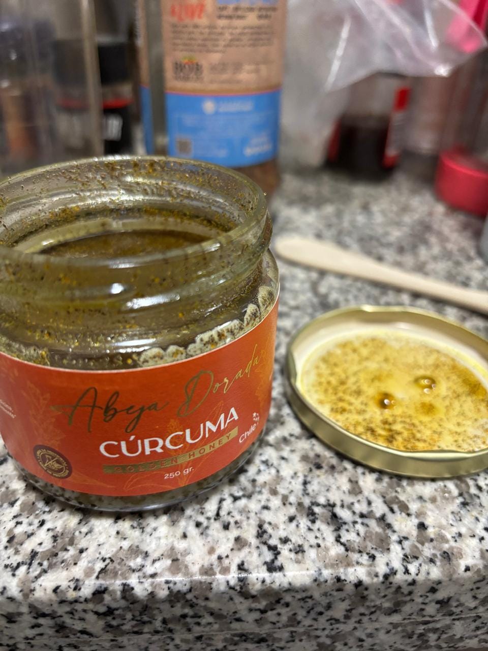 Customer photo review of Golden Honey 💛 Adiós Inflamación