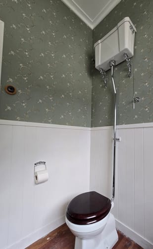 Customer photo review of Ekbacken Wallpaper - Green