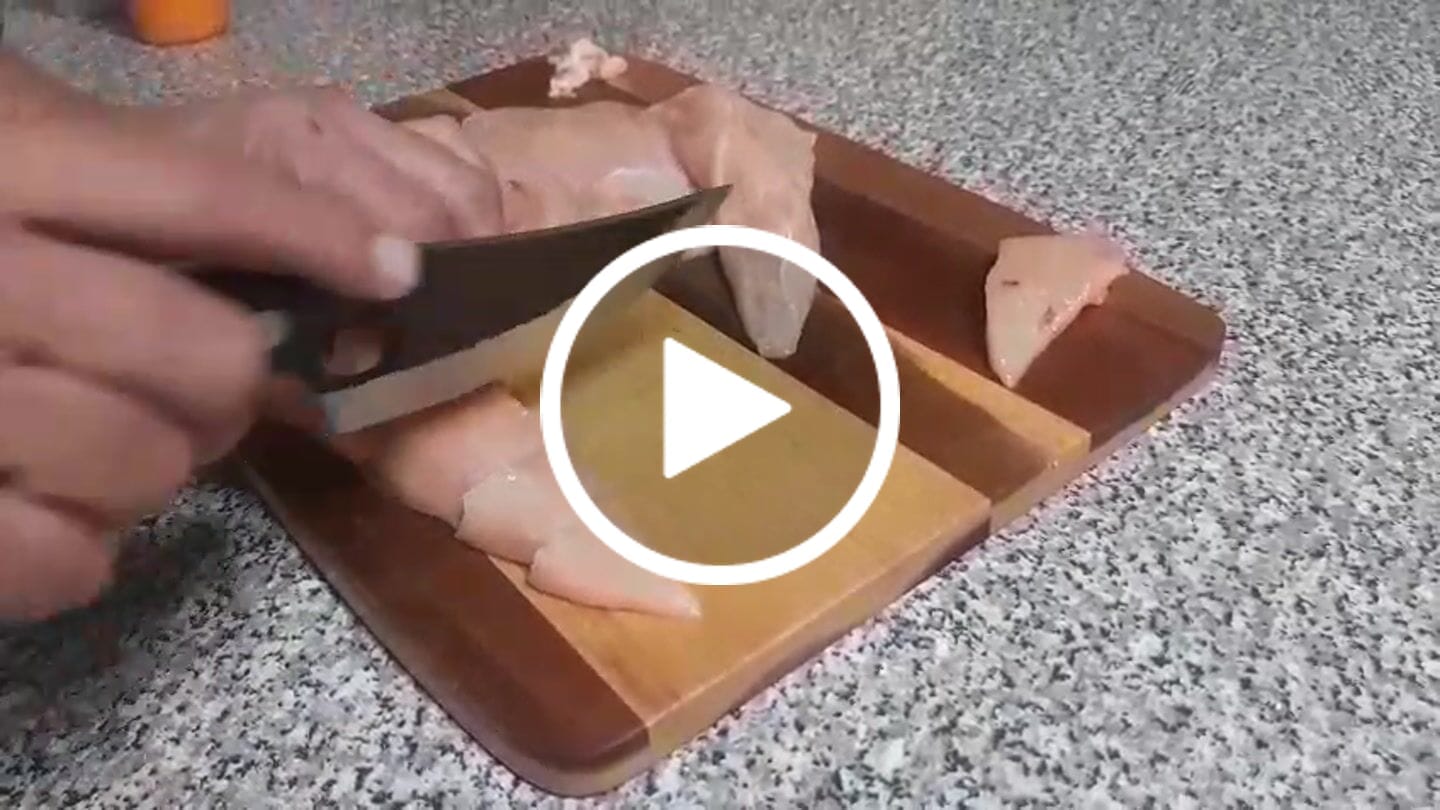 Customer video review of BRAAIPLANK™ "BEENLEM" HAMMER FORGED BONING KNIFE