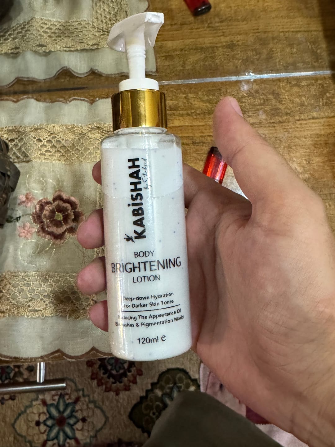 Customer photo review of Intense Pigmentation Bundle