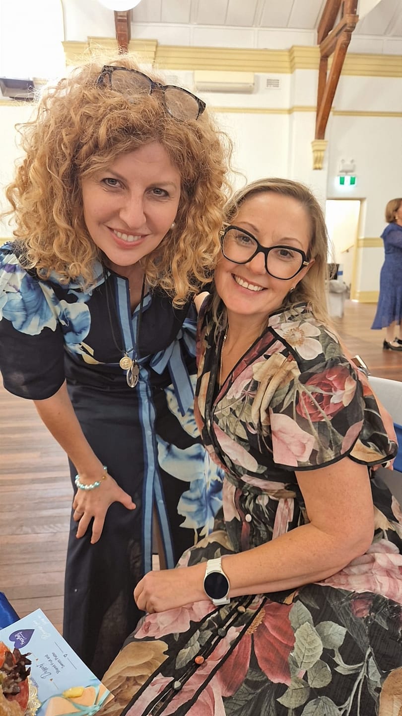Customer photo review of Katherine Dress | Navy