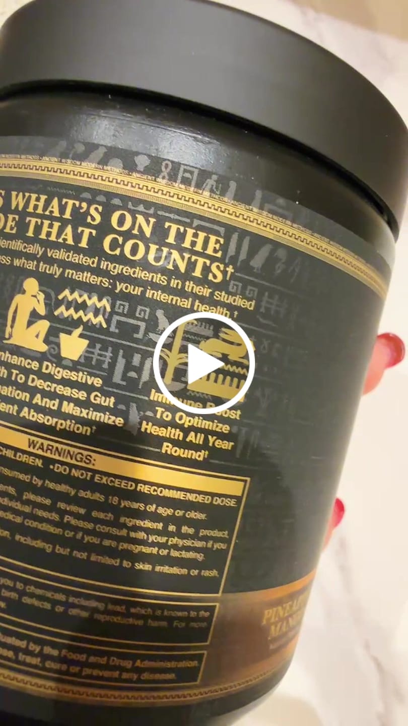 Customer video review of Nektar® - Superfood & Vital Organ Health