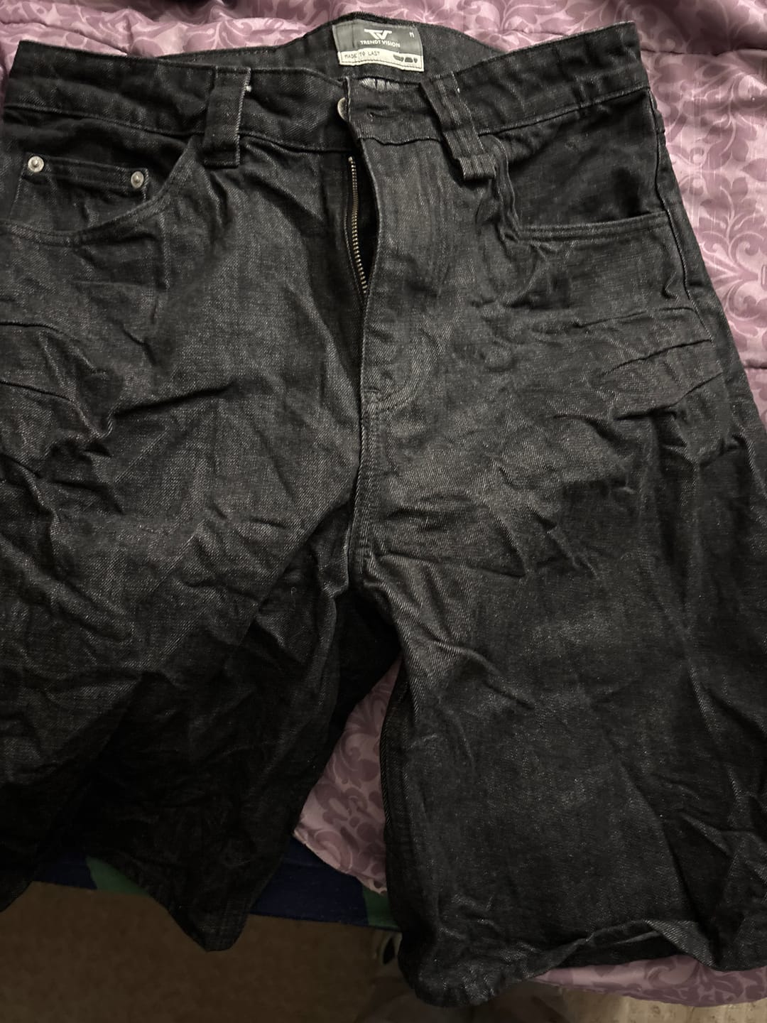 Customer photo review of Raw Jorts Black