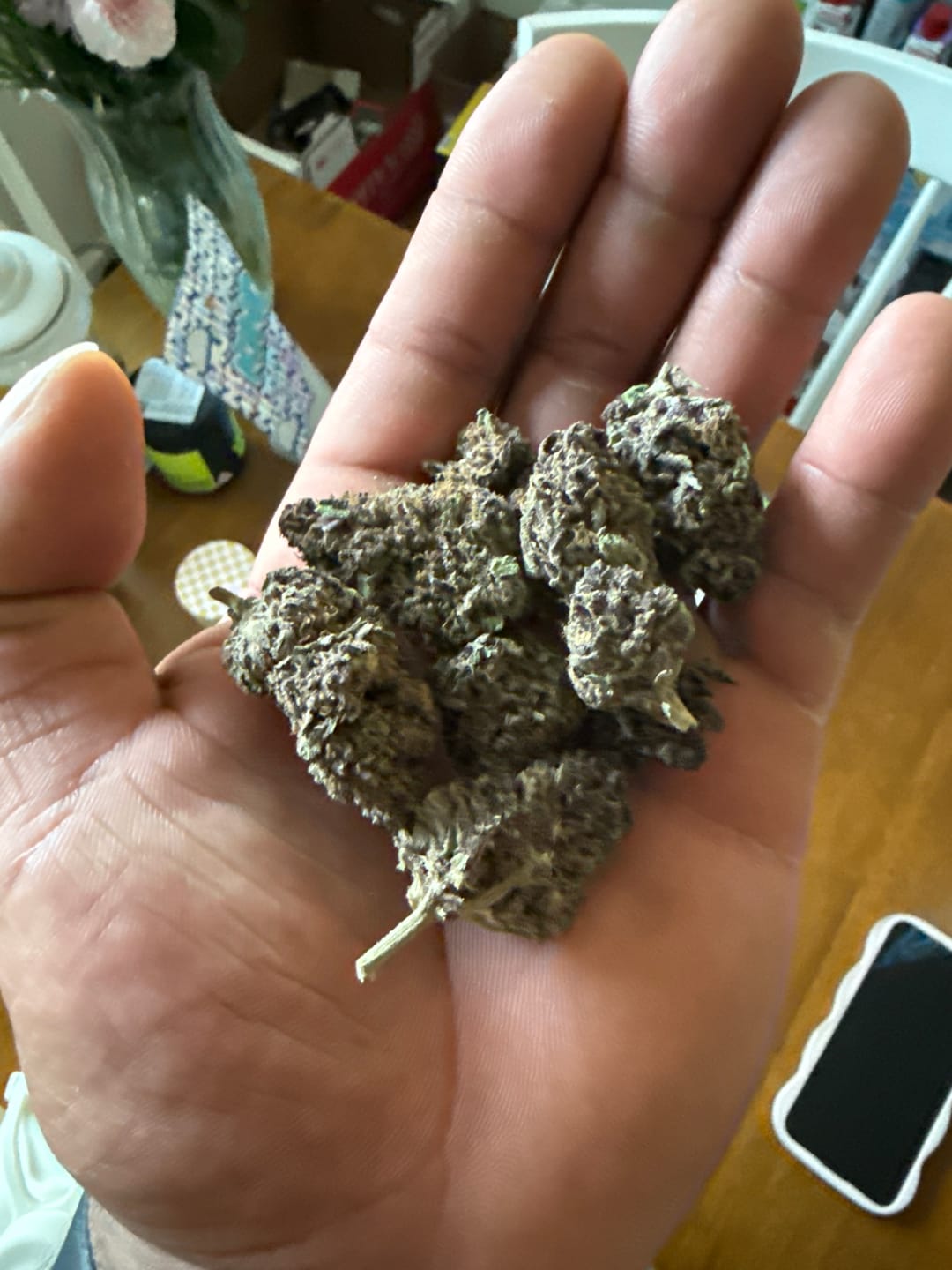 Customer photo review of Granddaddy Purple - 28 Grams - Indica