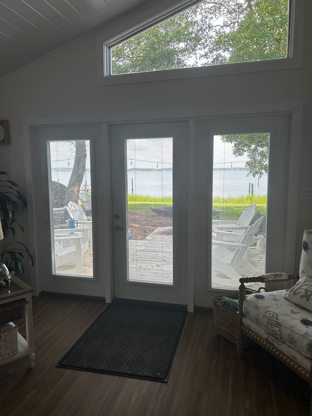 Customer photo review of ODL Add On Blinds for Raised Frame Doors - 24" x 66"