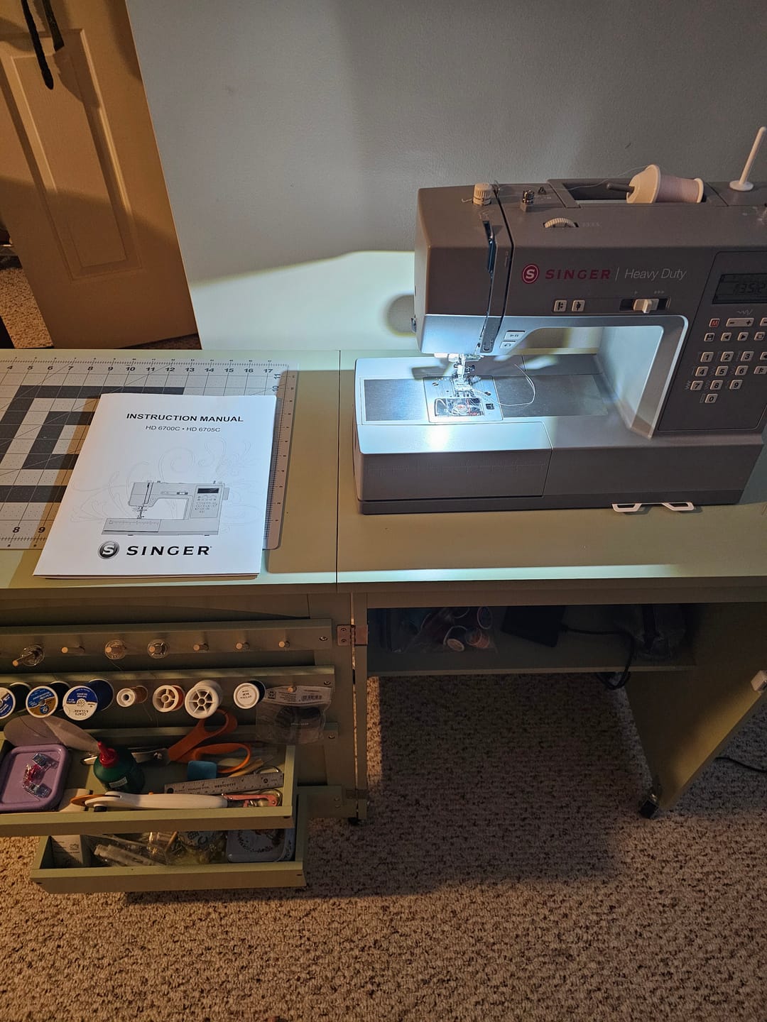 Customer photo review of Singer HD6700C Instruction Manual