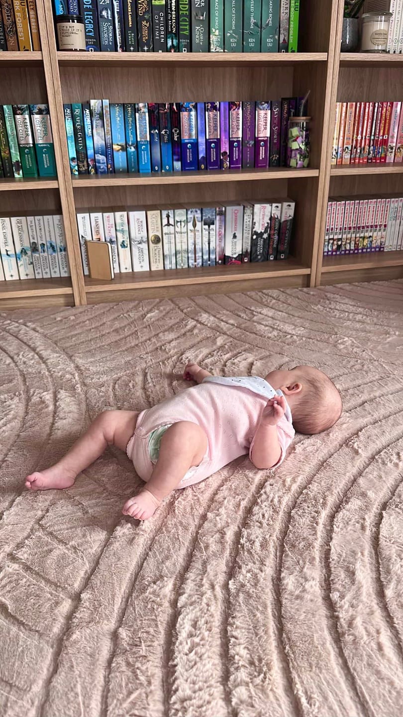 Customer photo review of Designer Relax Mat - 35mm Thick Foam Base