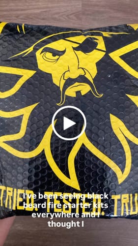 Customer video review of Pirates Plunder - Fire Starter Kit