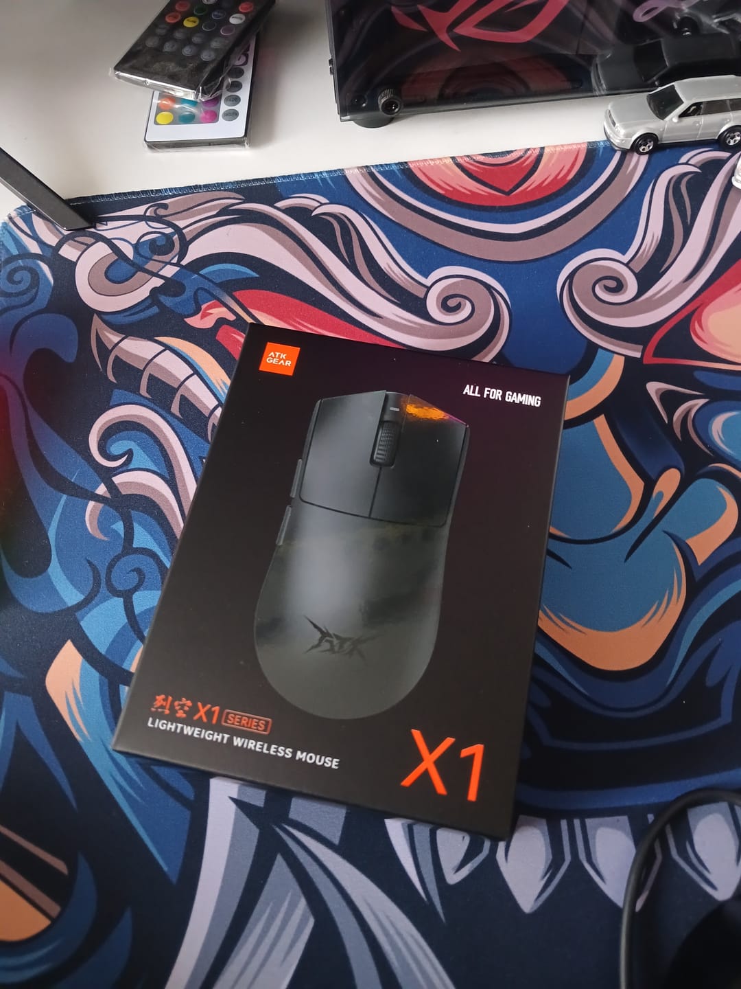 Customer photo review of ATK Blazing Sky X1 Wireless Mouse