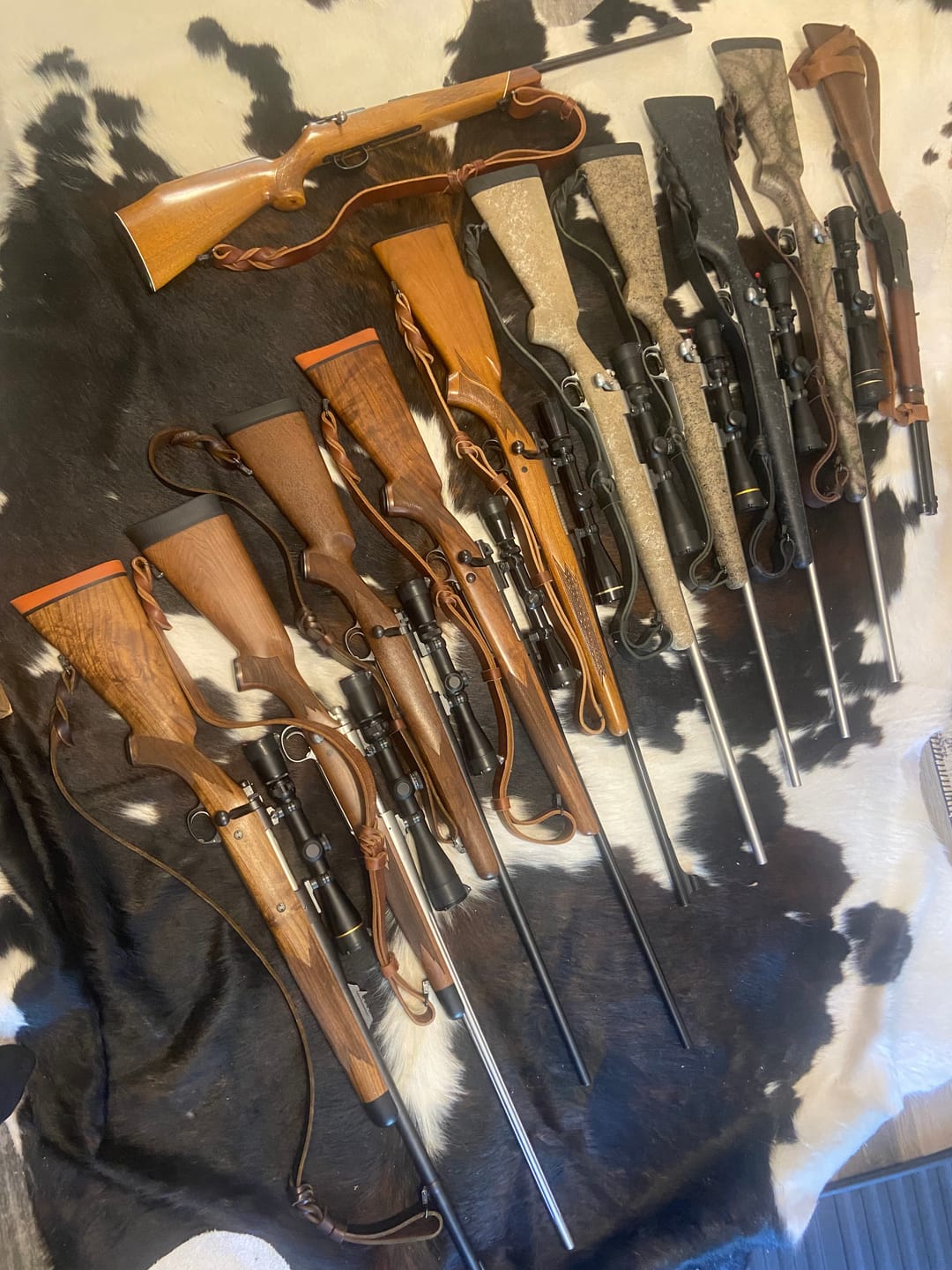Customer photo review of Bushcrafts Original True Latigo All-Leather Rifle Sling | All-Leather Keepers