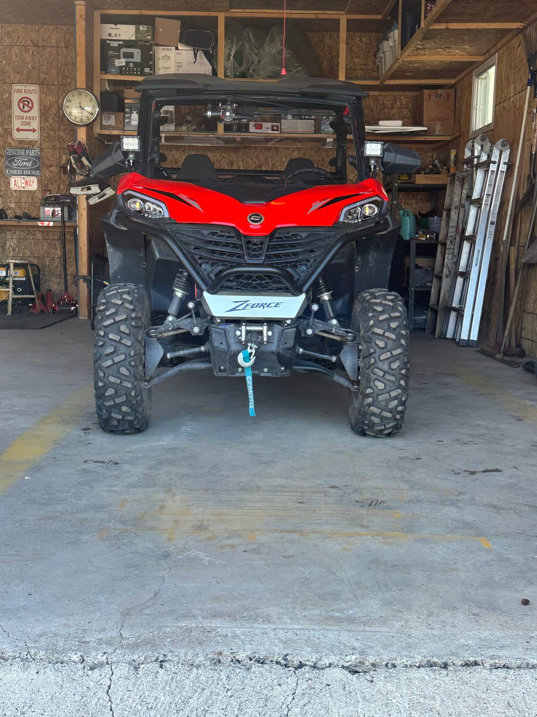 Customer photo review of CFMoto Wheel Spacers - ZForce 800/950 (Gen2)