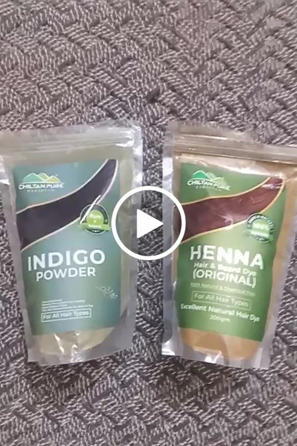 Customer video review of Organic Henna / Mehndi مہندی Hair & Beard Dye - 100% Natural & Chemical Free