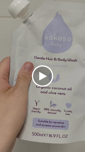 Customer video review of Gentle Hair & Body Wash Refill