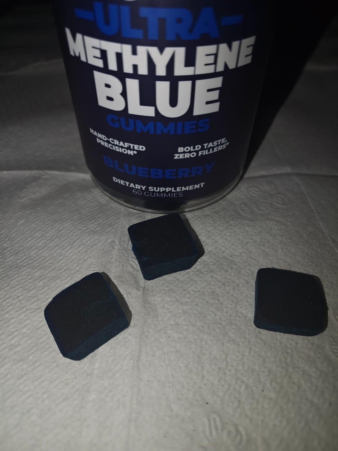 Customer photo review of Ultra Methylene Blue Gummies (60 Gummies)