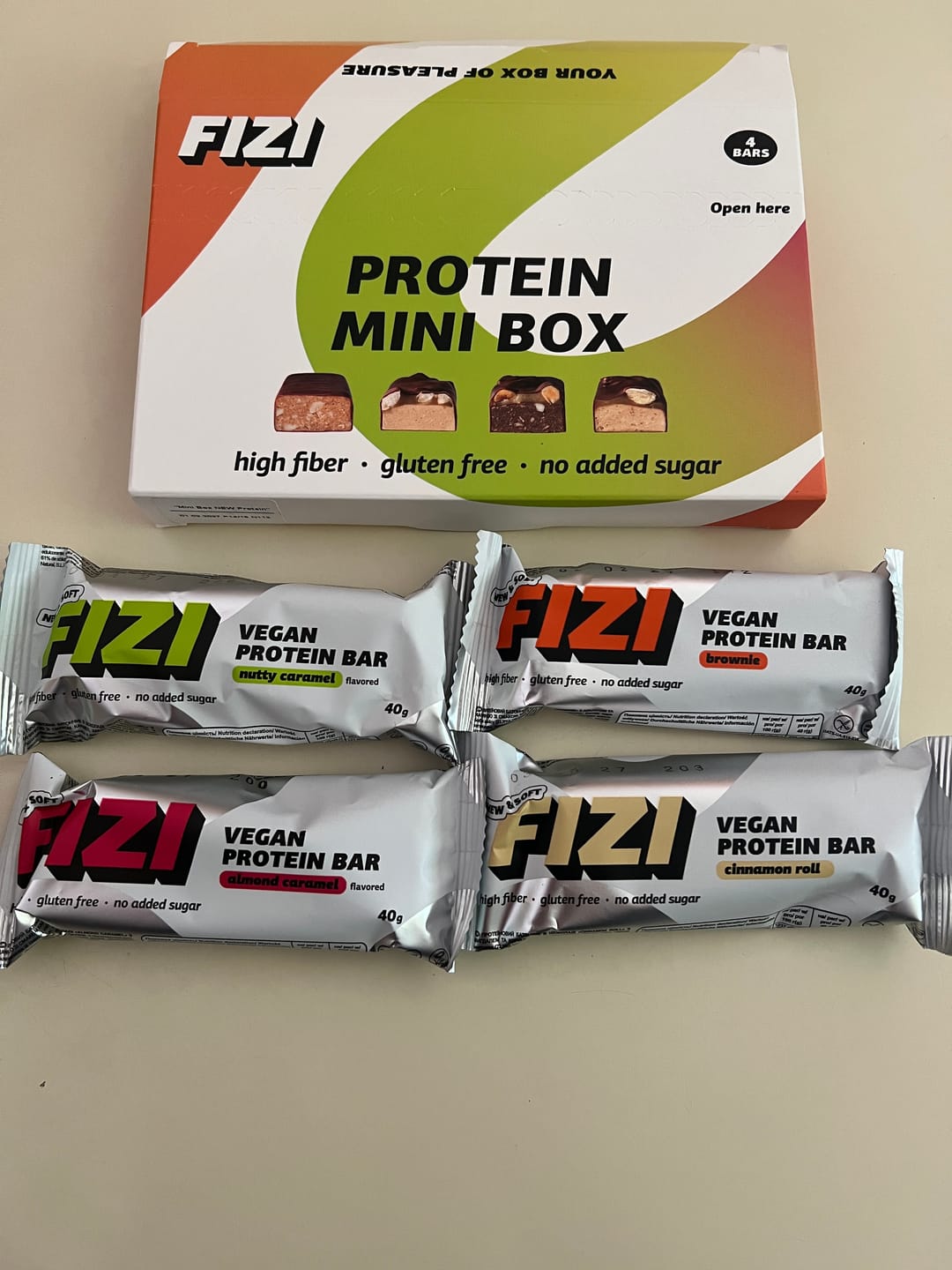 Customer photo review of Mini box Protein x4 шт.