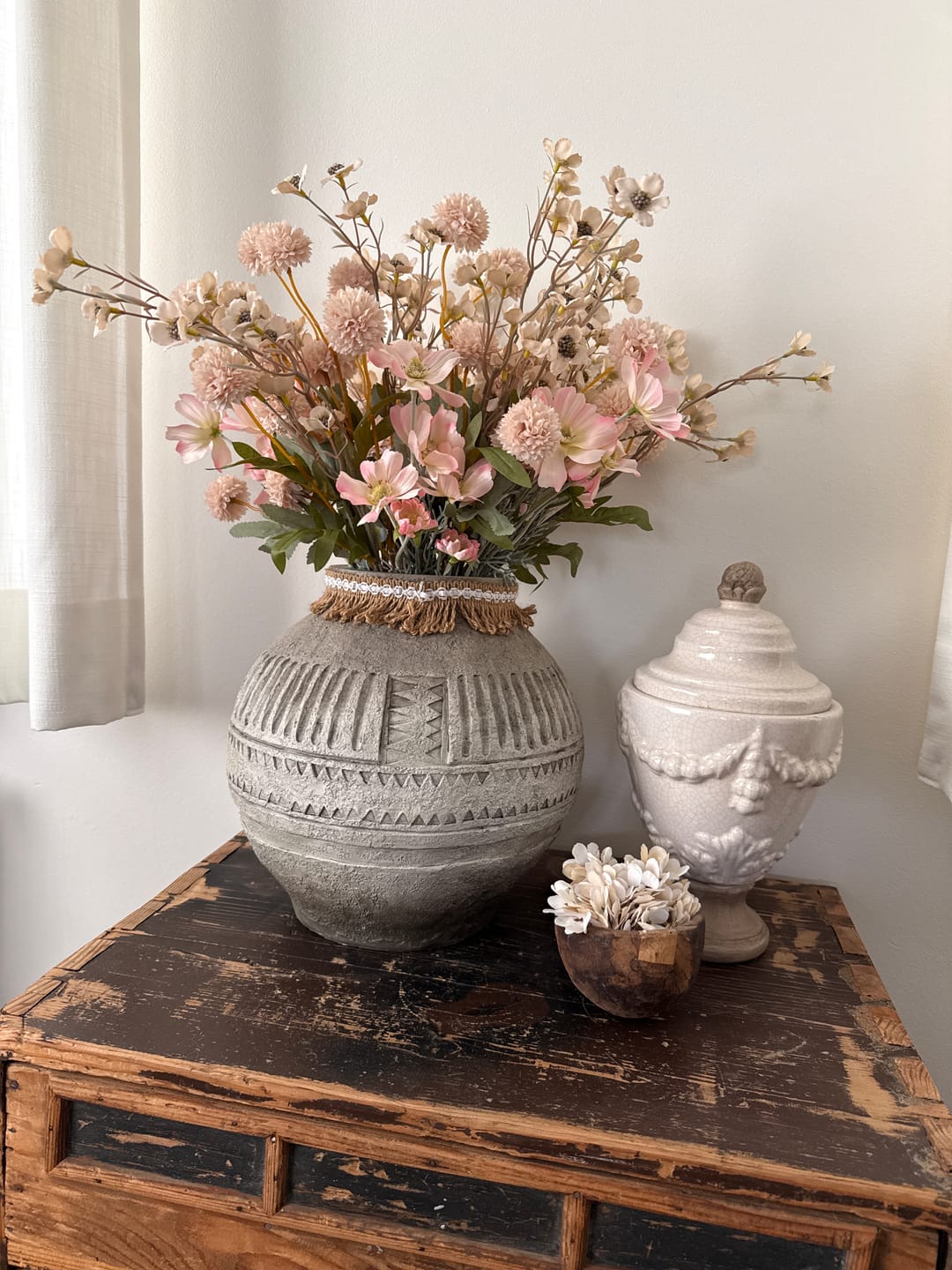 Customer photo review of Wax Arrangement - Crème