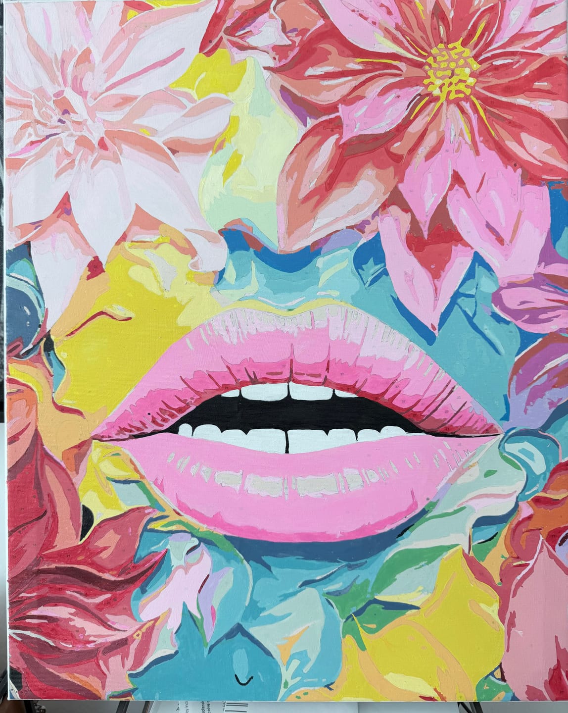 Customer photo review of Pop Art Lips