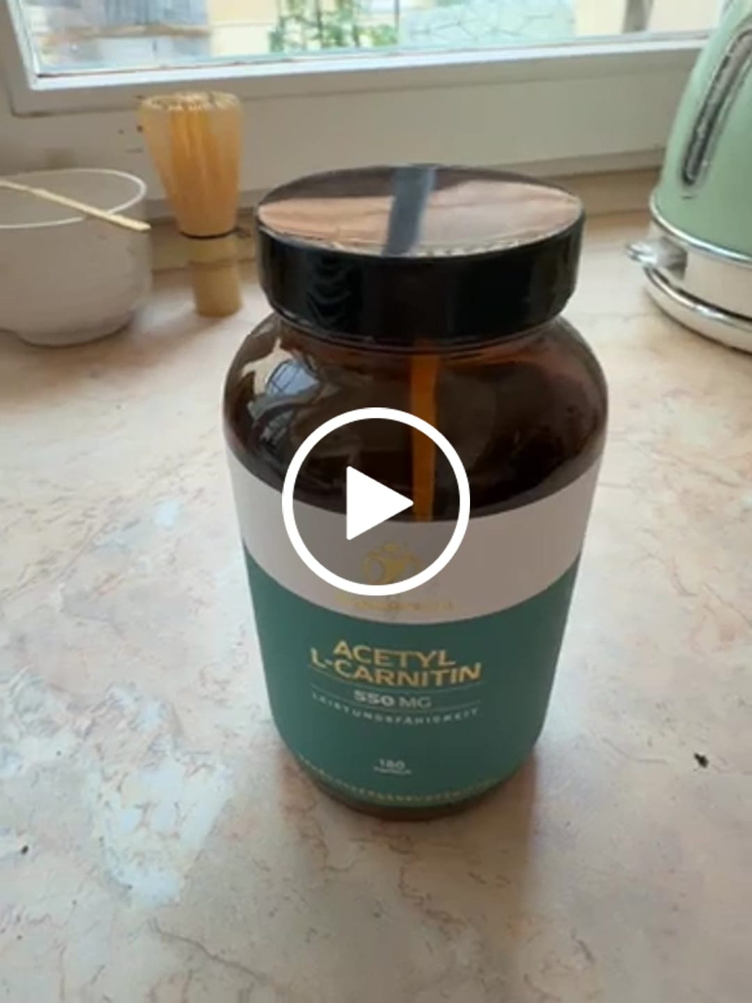 Customer video review of Acetyl-L-Carnitin Kapseln