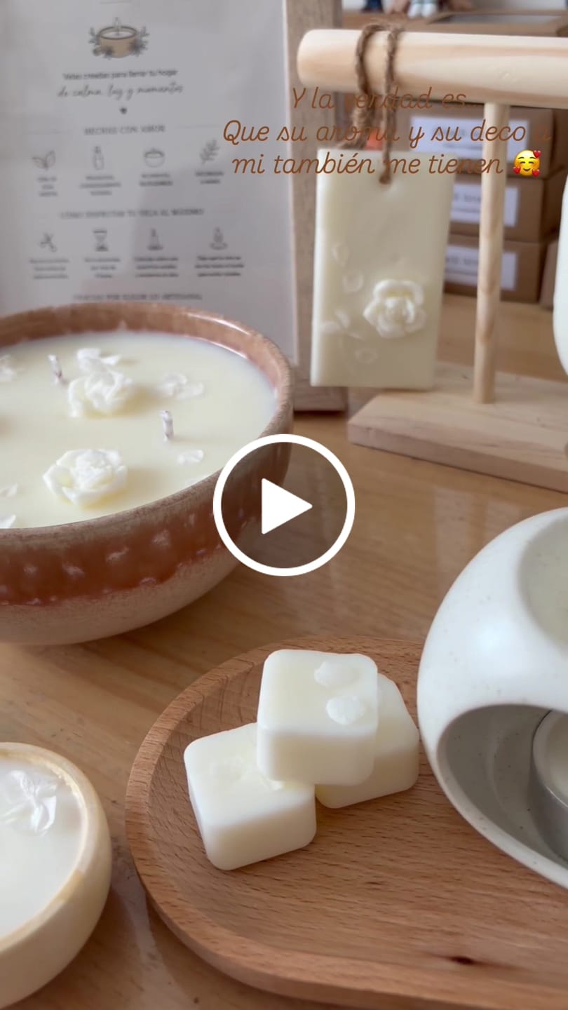 Customer video review of Fragancia FLOR DE ALGODÓN