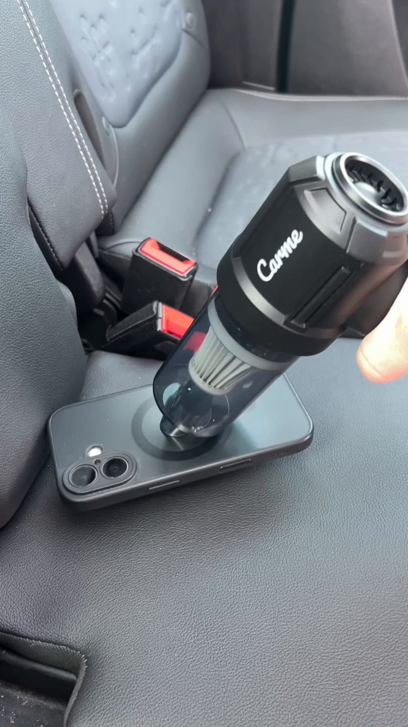 Customer photo review of 2-in-1 Auto Stofzuiger