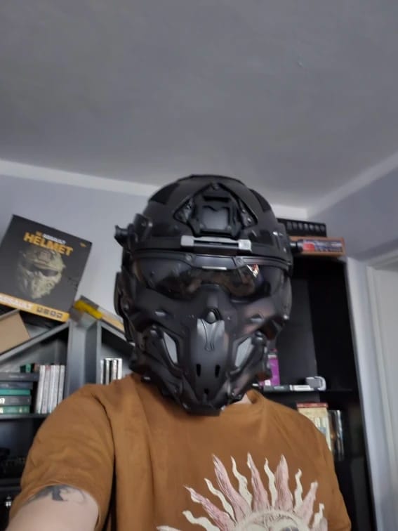 Customer photo review of TITAN™ Combat Helmet