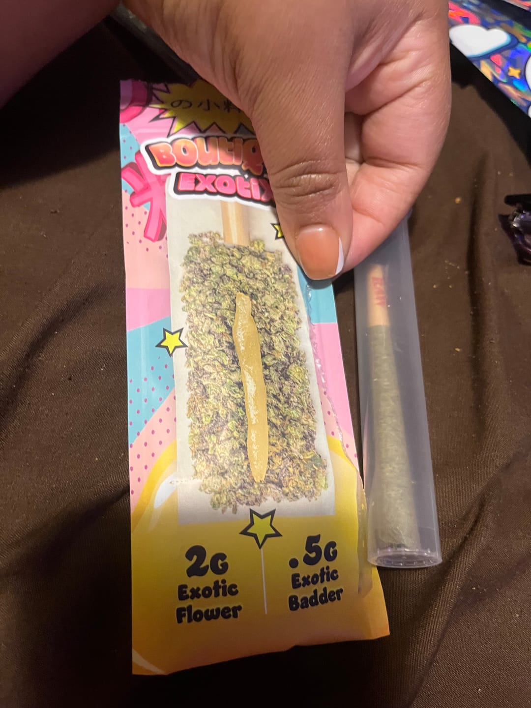 Customer photo review of Boutique Exotics - Jelly Roll - 2.5G Pre-Roll