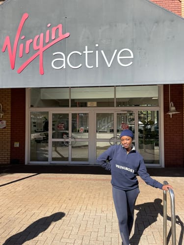 Customer photo review of Springboks Word Quarter Zip Sweat-Navy
