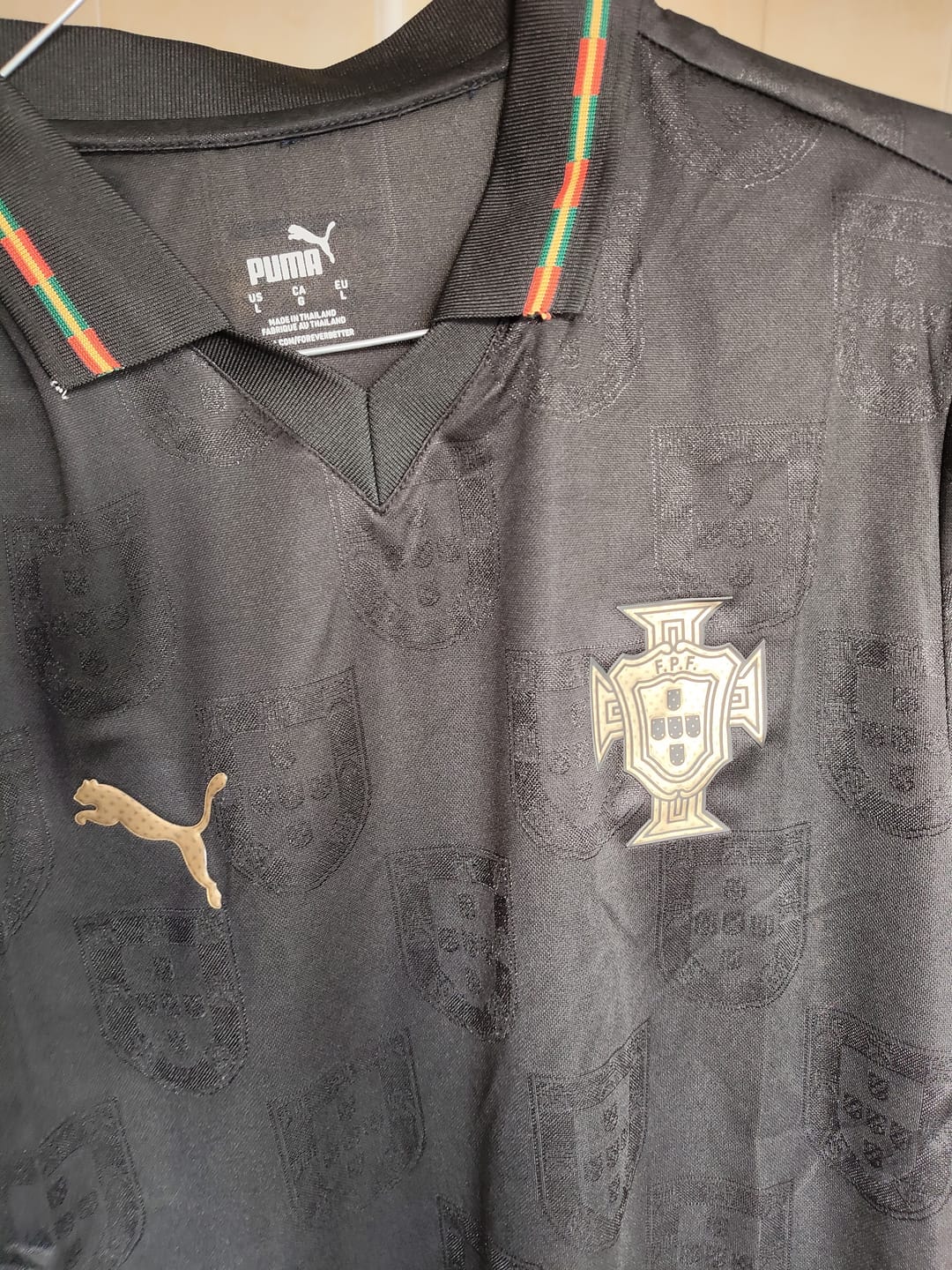 Customer photo review of Camisola Jogador Seleção Portugal 25/26 - Pantera Negra