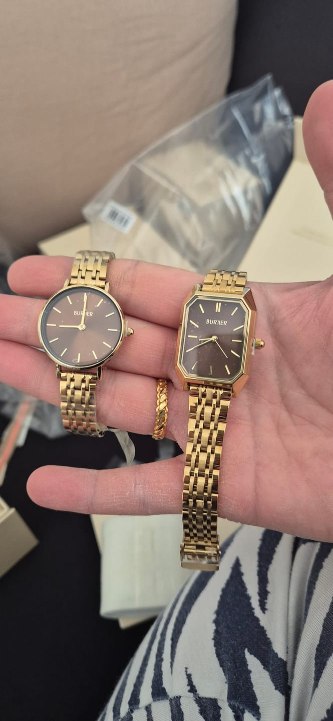 Customer photo review of Isabell Gold Brown