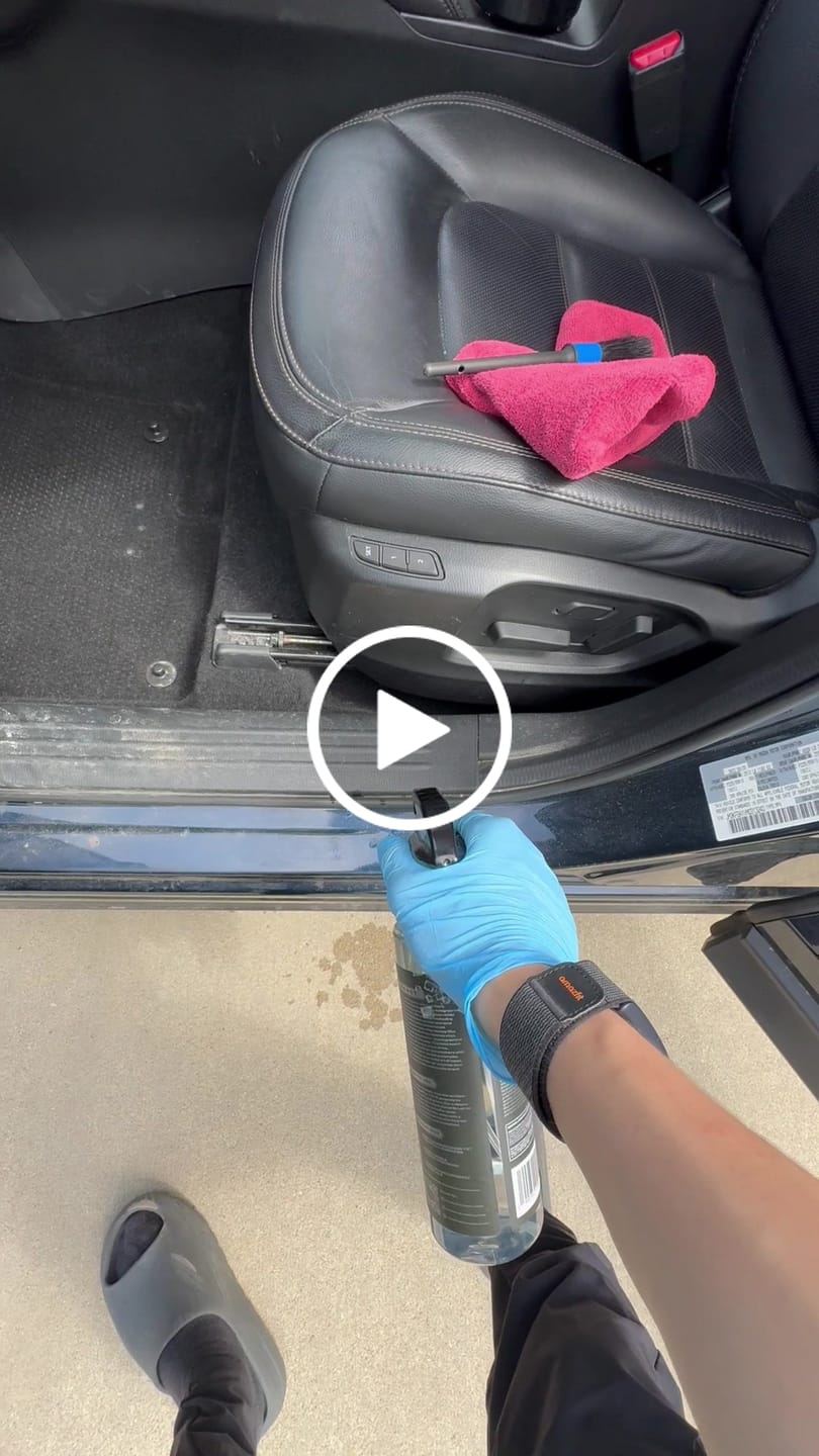 Customer video review of BLACKLINE® RESET INTERIOR CLEANER & SCENT BOOSTER