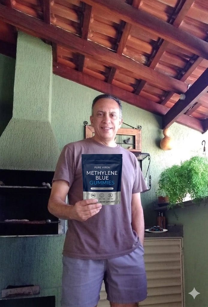 Customer photo review of Gomitas de azul de metileno