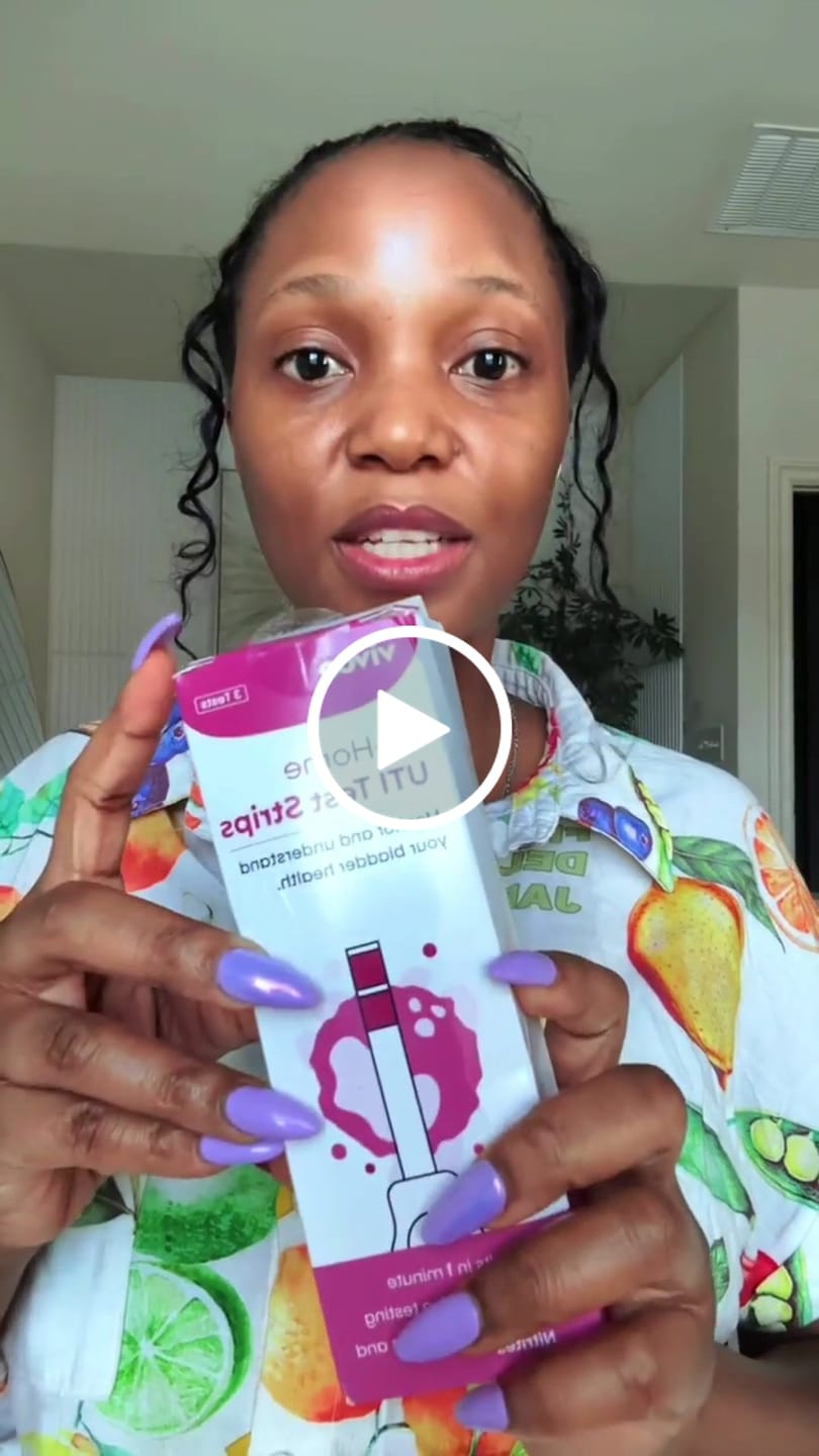Customer video review of Vivoo At-Home UTI Test